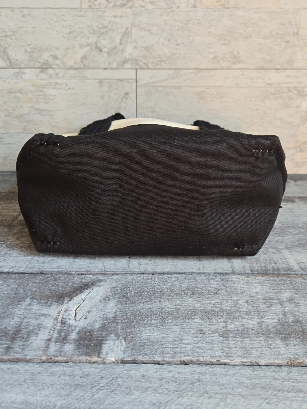 NWT L.L. Bean Japan Exclusive Web Handle Canvas Boat & Tote Black Mini